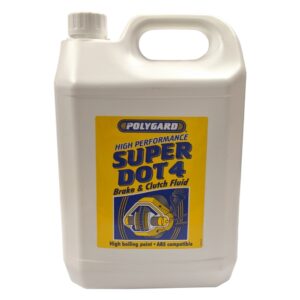 Super Dot 4 Brake & Clutch Fluid (5ltr)