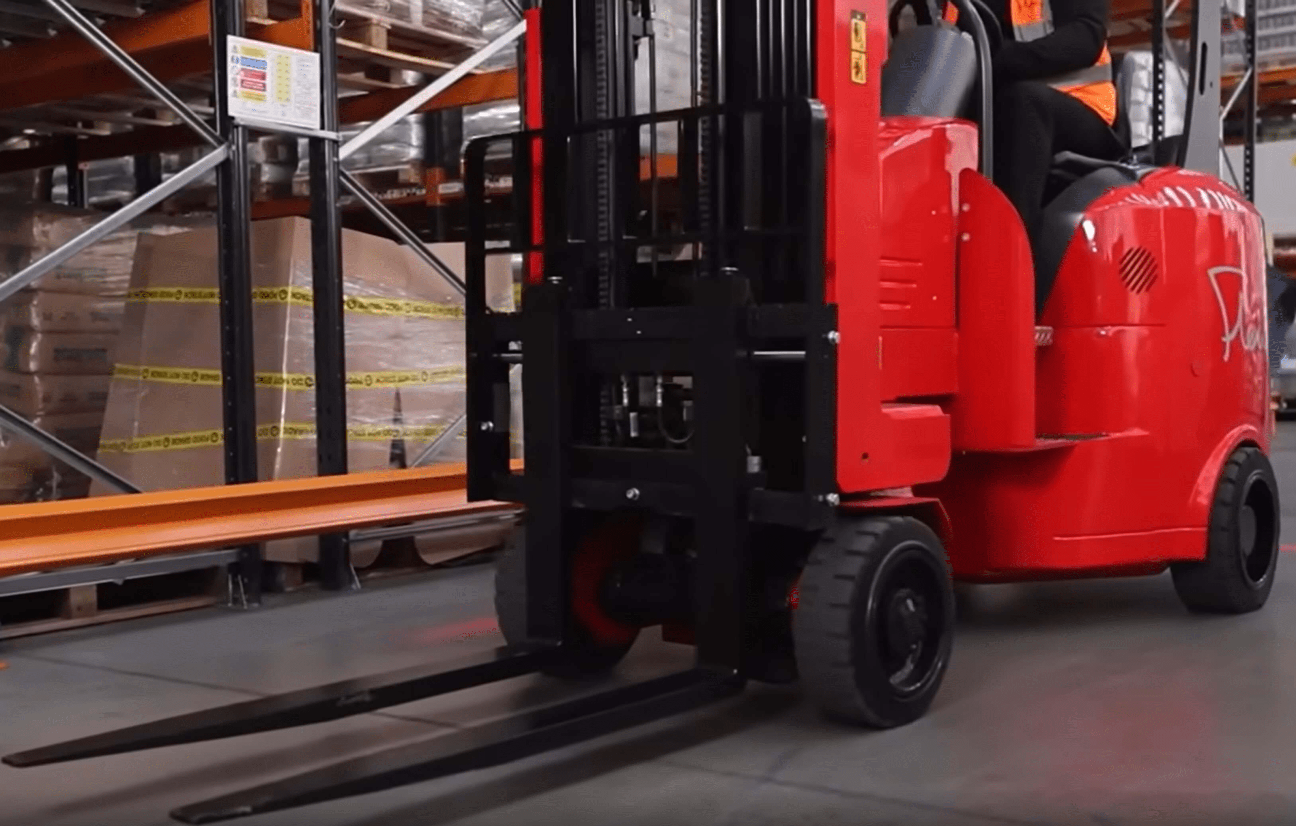 Articulated Forklift Truck